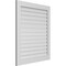 Ekena Millwork Vertical Surface Mount PVC Gable Vent: Functional, w/ 3-1/2"W x 1"P Standard Frame, 36"W x 42"H GVPVE36X4201SF - alternate 3
